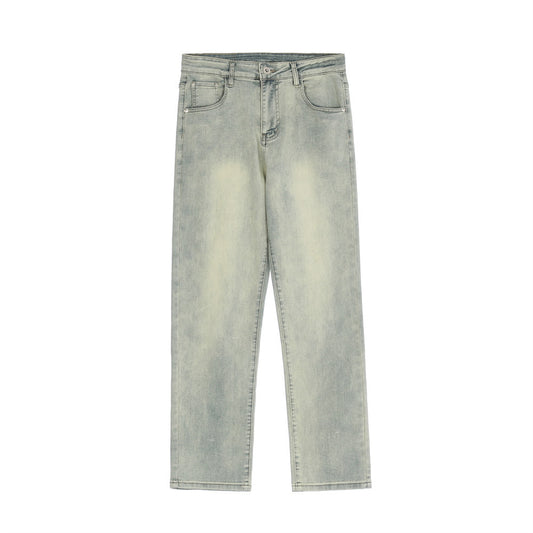 "EMBRACE" Washed Jeans Men