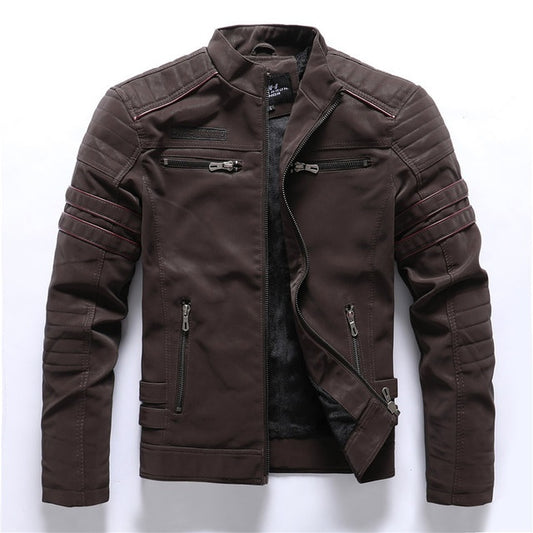 Eclipsed Era Men Leather Jacket