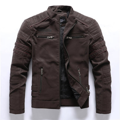 Eclipsed Era Men Leather Jacket