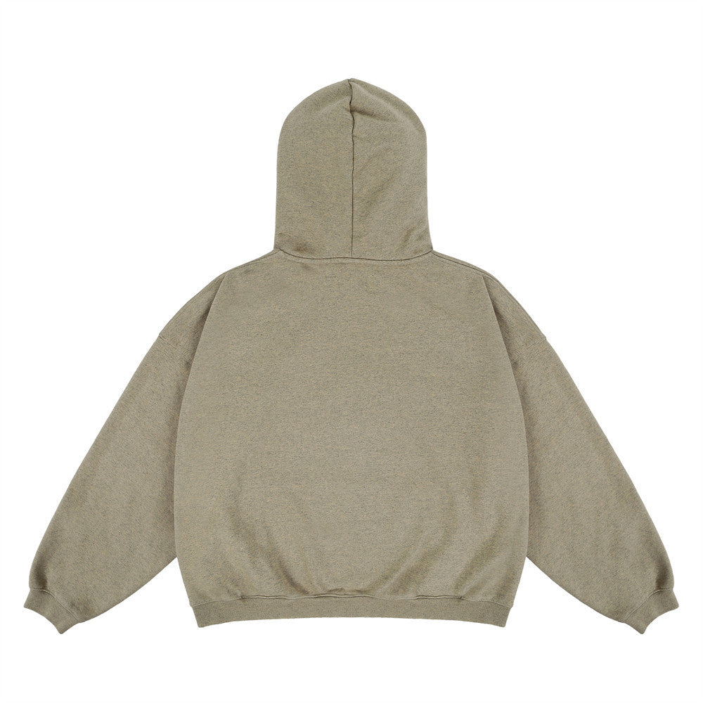 "NEW REALITY" Hooded Fleece Lined Sweater Men