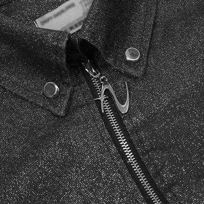 "SINGULARITY" Irregular Zipper Jacket Men