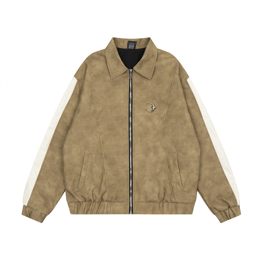 "ELYSIUM IVI". Distressed Jacket Men