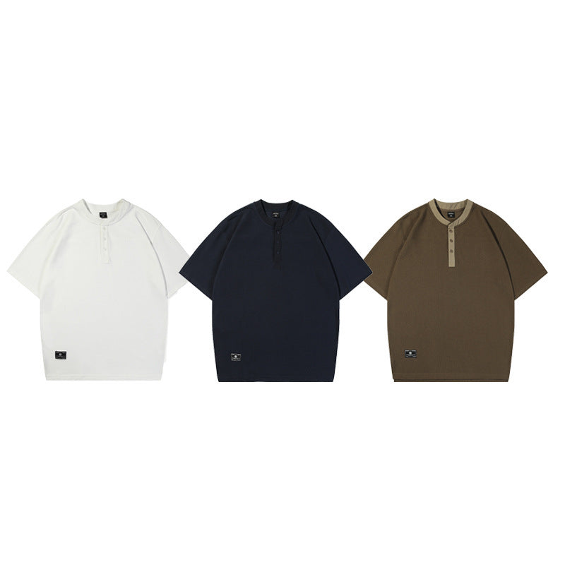 "Simplicity IIV" Collar T-shirt