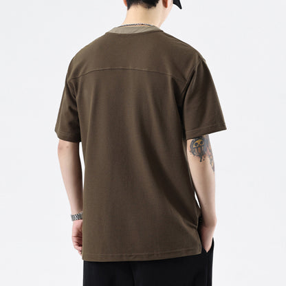 "Simplicity IIV" Collar T-shirt