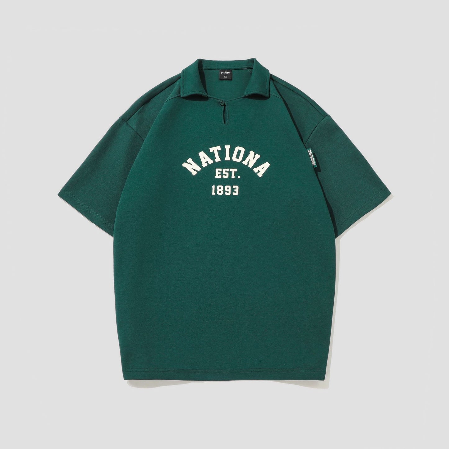 "NATIONS" Loose Shirt