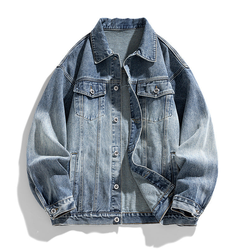 "ASTRAL IXV". Loose Denim Jacket