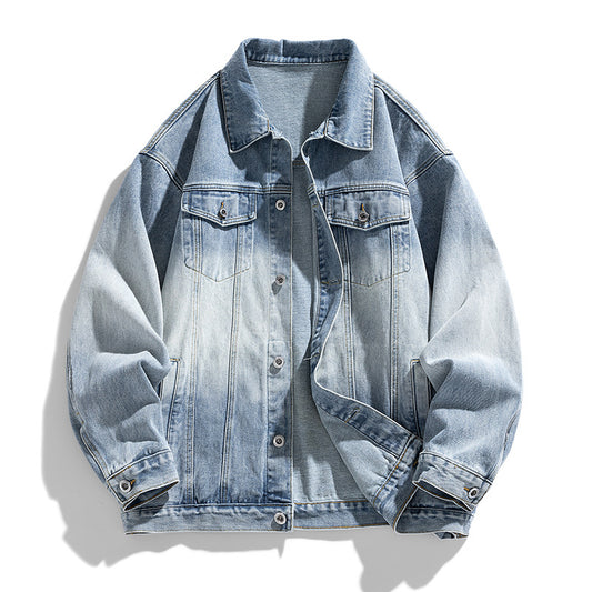 "ASTRAL IXV". Loose Denim Jacket